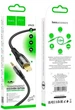 Кабель AUX Hoco UPA25 Transparent Digital Audio Lightning 3.5mm Чорний - зображення 10