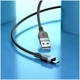 Кабель Hoco X109 силіконовий Micro USB 2.4A 2м чорний - зображення 6