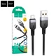 Кабель Hoco X109 силіконовий Micro USB 2.4A 2м чорний - зображення 10