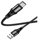 Кабель Hoco X50 Micro USB 2.4A черный 6 м - изображение 4