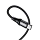 Кабель Hoco X50 Micro USB 2.4A черный 6 м - изображение 6