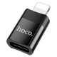 Адаптер Hoco UA17 Lightning Male to Type-C Female USB 2.0 Черный - изображение 4