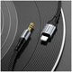 Кабель Hoco UPA26 AUX текстильная оплётка для iPhone черный - изображение 9