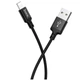 Кабель Hoco X14 Lightning 1м для iPhone чорний - зображення 4