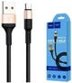 Кабель Hoco X26 Micro USB черный с золотым для быстрой зарядки и передачи данных - изображение 5