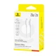 Кабель Baseus Silky Series Type-C to Lightning 20W 2m Белый - изображение 2