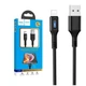 Кабель Hoco U79 Lightning 1.2м 2.4A для iPhone Черный - изображение 4