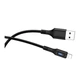Кабель Hoco U79 Lightning 1.2м 2.4A для iPhone Черный - изображение 6