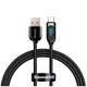 Кабель Baseus USB Type-C 66W швидка зарядка 1м чорний - зображення 1