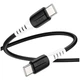 Кабель Hoco X82 силиконовый Type-C to Type-C 60W черный - изображение 5