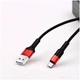 Кабель Hoco X26 Micro USB 6.2 для зарядки и передачи данных черный с красным - изображение 3