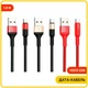 Кабель Hoco X26 Micro USB 6.2 для зарядки и передачи данных черный с красным - изображение 4
