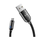 Кабель McDodo Smart Series Micro USB 1м Автоотключение Черный - изображение 1