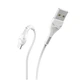 Кабель Hoco X37 Micro USB 2.4A для быстрой зарядки и передачи данных Белый - изображение 1