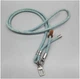 Шнурок на шею Color Cord для телефонов и украшений синий прочный аксессуар для удобства ношения - изображение 2