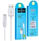 Кабель Hoco X1 Micro USB 2.4A 1M Белый - изображение 9