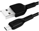 Кабель Hoco X20 Flash Micro USB 2.4A черный 1м - изображение 10