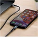 Кабель Hoco UPA22 силіконовий для Lightning та 3.5mm чорний - зображення 9