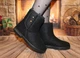 Женские короткие сапоги No Brand С245 зимние черные 38 24.5 см - изображение 2