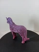 Фантазийная Фигурка Voronoi 15 См Фиолетовый 3д Печать - изображение 2