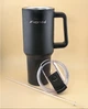 Термокухоль Kamille KM 2172 1,2 л з трубочкою чорний - зображення 3