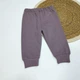 Детский комплект для девочки (свитшот+штаны) с декоративным воротничком лиловый 6-9 мес 68-74 см (17-01) - изображение 3