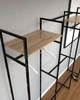 Гардеробный стеллаж в стиле лофт EcoLoft Рейлан DSP-1374-1 Дуб Аппалачи - изображение 2