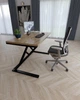 Письменный стол в стиле лофт EcoLoft Vector DSP-1385-1 Дуб Аппалачи - изображение 3