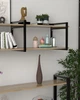 Настінна полиця в стилі лофт EcoLoft Веронія DSP-1379-1 Дуб Аппалачі - зображення 4