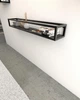 Настенная полка в стиле лофт EcoLoft Лінеарі DSP-1371-5 Черный - изображение 1