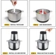 Металлический измельчитель для продуктов Rainberg RB-2202 (Р0621) - изображение 3