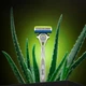 Сменные кассеты (картриджи лезвия) для бритья Wilkinson Sword Hydro 5 SENSITIVE с Алоє Вера - 4 шт - изображение 6