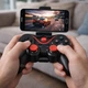 Джойстик бездротовий Т3 Bluetooth для телефону і ПК, ігровий акумуляторний геймпад з бездротовим підключенням і тримачем для смартфона, для Android, iOS, Windows, Smart TV Чорний, DXX-003 - зображення 1