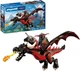 Набір іграшок Playmobil Knights Чорний дракон 72114 (4008789721143) - зображення 2