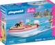 Набір іграшок Playmobil Barbie Пригодницький човен 72122 (4008789721228) - зображення 1