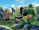 Набір іграшок Playmobil Knights Троль зі скарбом лицарів герба Лев 72116 (4008789721167) - зображення 3