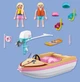 Набір іграшок Playmobil Barbie Пригодницький човен 72122 (4008789721228) - зображення 3