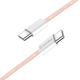 Кабель USB PD Type-C/Type-C ColorWay CW-CBPDCC061-P 3,0A 60W 1м рожевий - зображення 3
