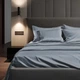Простынь MBM HOME "Лунное сияние" 240x260 см облачный серый (BL-FS-16 CLOUDY GRAY) - изображение 3