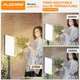 Панельная лампа для видео/фото PLOKAMA LIVE-P11, LED, 2700–6500K, 45W, с ПДУ, черная - изображение 8