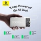 Павербанк на 20000 mAh 20W Bipow 2 Digital Display Power Bank (1USB/Type-C, 20W, PD). White - зображення 8