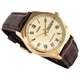 Женские наручные часы Casio LTP-V006GL-9B, кварцевые, кожаный ремешок - изображение 3