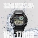 Чоловічий годинник Casio WS-1700H-1A з підсвічуванням - изображение 2