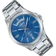 Мужские наручные часы Casio MTP-1381D-2A, кварцевые, стальной браслет, водозащита 50 м - изображение 5