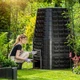 Садовий компостер Kadax Yutz 1050 л Чорний K10266 (5903699498996) - зображення 11