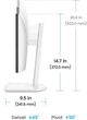 Монитор 23.8" BenQ GW2490TC White (9H.LNMLA.TBE) - изображение 9