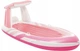 Матрац для плавання Intex з навісом 57804EU 28802 244 x 119 x 97 см Рожевий (6941057428802) - зображення 1