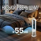 Обогреватель-вентилятор напольный безлопостной с вращением 80° 2в1 Atom 030JR 1200Вт зима/лето + пульт - изображение 8