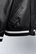 Кожаная куртка бомбер для мальчика Zara 140 размер черная 5854775800 - изображение 6