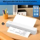 Портативный беспроводной термопринтер ORICO A4/Letter с Bluetooth и USB, совместимый со смартфонами, планшетами и ПК, мгновенная печать чеков и документов, технология термопечати, белый - изображение 2